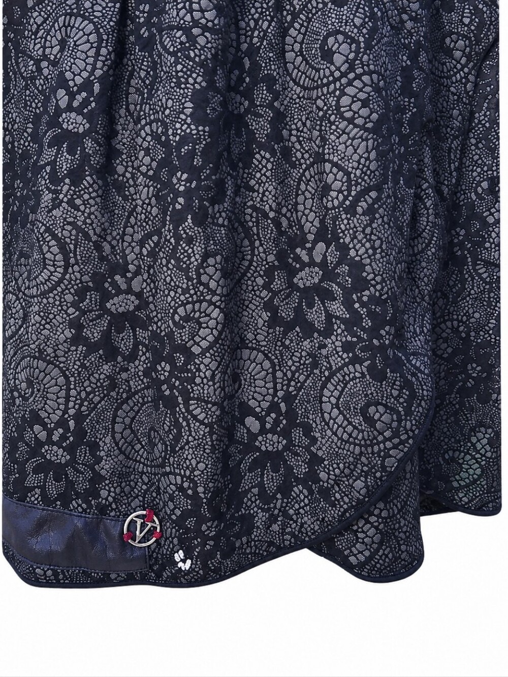 Vitrin Design Sheer Sleeve Lace Dress Small Black Gothic Boho Mesh Sleeve Dress - Picture 6 of 15